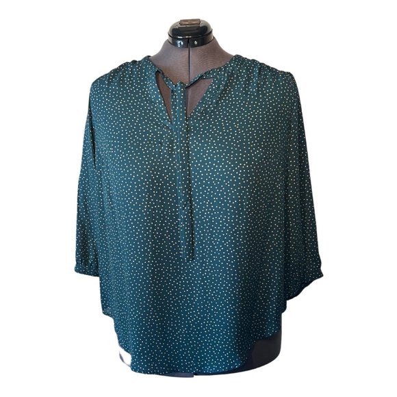 torrid Tops - Torrid Georgette Bow Tie Blouse (Size 2)